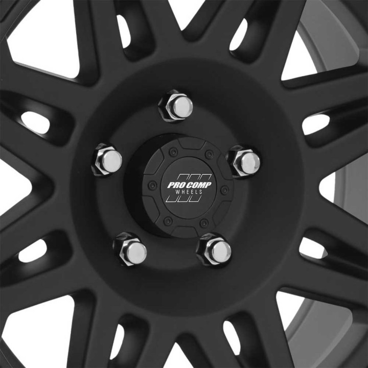 Alloy Wheel, Pro Comp 7005, 17x9.0, ET -6, 5x114.3, 83.06, Black - EDK.ro