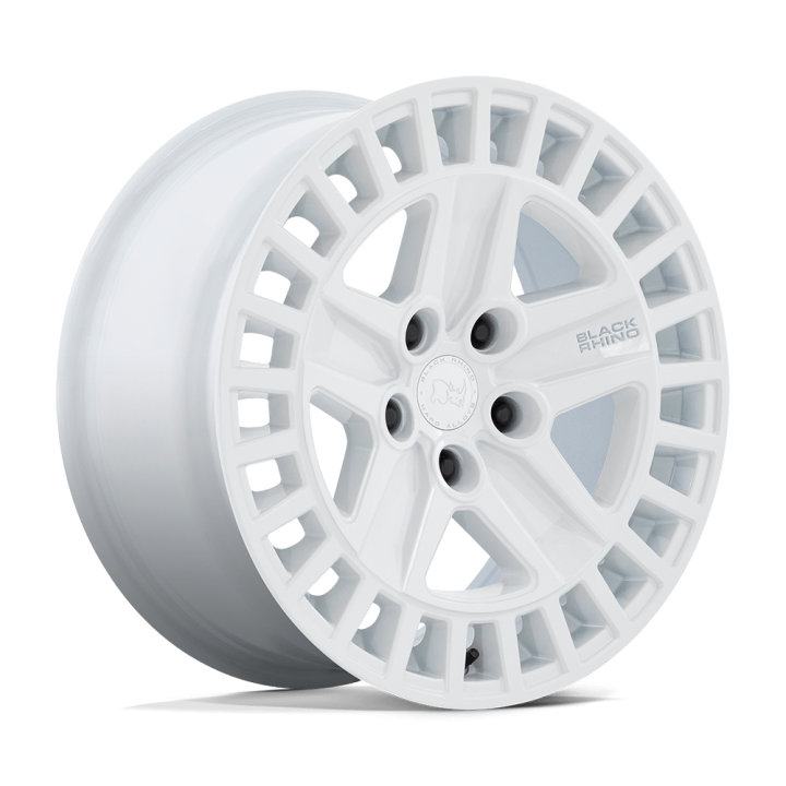 Jantă de Aluminiu, Black Rhino ALSTON, 18x8.5, ET 25, 5x114.3, 72.56, Alb - EDK.ro