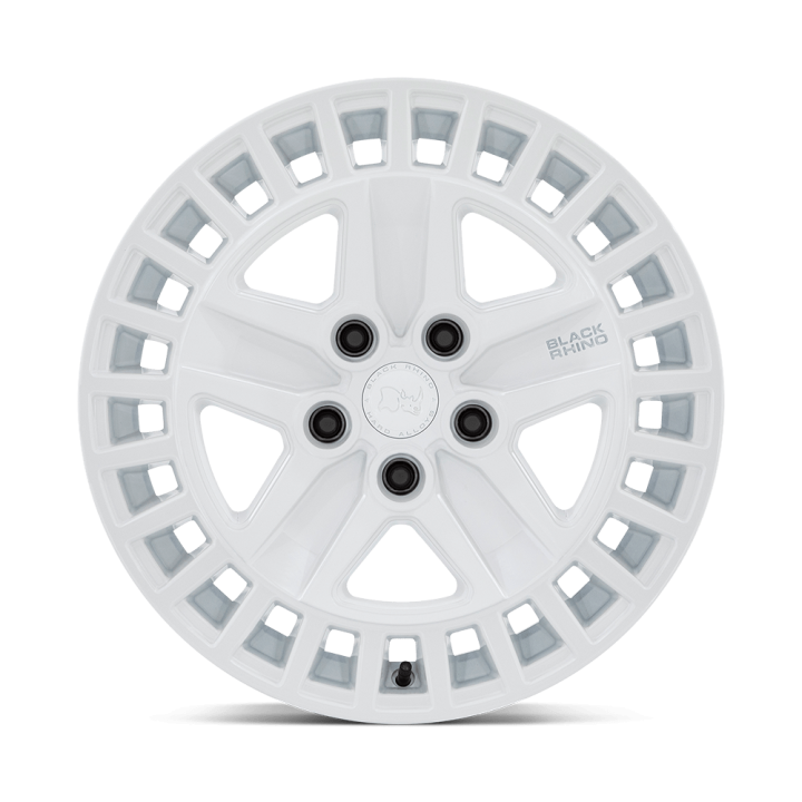 Alloy Wheel, Black Rhino ALSTON, 18x8.5, ET 25, 5x114.3, 72.56, White - EDK.ro