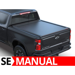 Manual Roll Top Tonneau Bed Cover, Tessera 4x4 SE, Chevrolet Silverado 1500 Bed Length 5.8 Feet 2019 - Present - EDK.ro