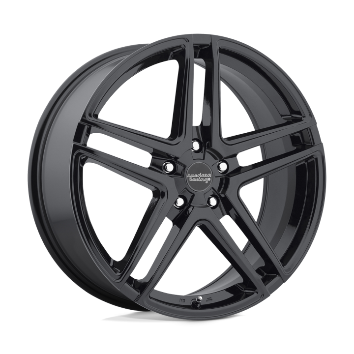 Jantă de Aluminiu, American Racing AR907, 16x7.0, ET 40, 5x114.3, 72.56, Negru - EDK.ro