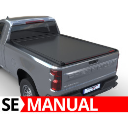 Manual Roll Top Tonneau Bed Cover, Tessera 4x4 SE, Chevrolet Silverado 1500 Bed Length 6.6 Feet 2019 - Present - EDK.ro