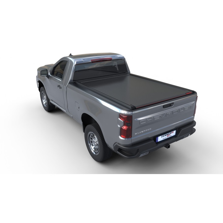 Manual Roll Top Tonneau Bed Cover, Tessera 4x4 SE, Chevrolet Silverado 1500 Bed Length 6.6 Feet 2019 - Present - EDK.ro