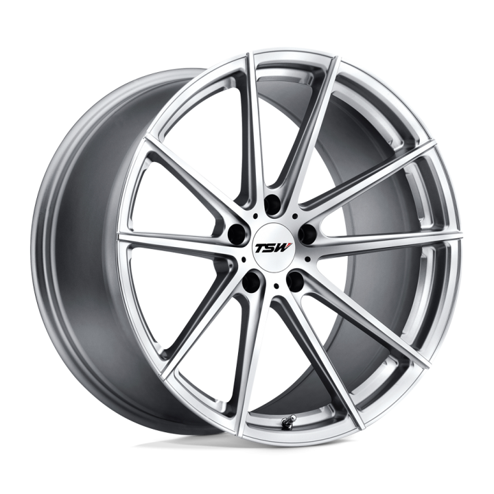 Alloy Wheel, TSW BATHURST, 19x8.5, ET 15, 5x114.3, 76.1, Silver - EDK.ro