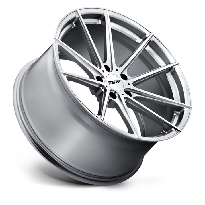 Jantă de Aluminiu, TSW BATHURST, 20x9.0, ET 20, 5x114.3, 76.1, Argintiu - EDK.ro