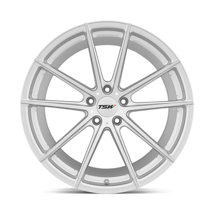 Jantă de Aluminiu, TSW BATHURST, 20x9.0, ET 20, 5x114.3, 76.1, Argintiu - EDK.ro