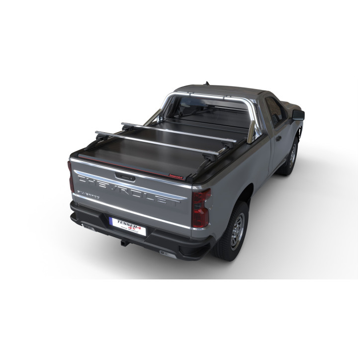 Manual Roll Top Tonneau Bed Cover, Tessera 4x4 SE, Chevrolet Silverado 1500 Bed Length 6.6 Feet 2019 - Present - EDK.ro