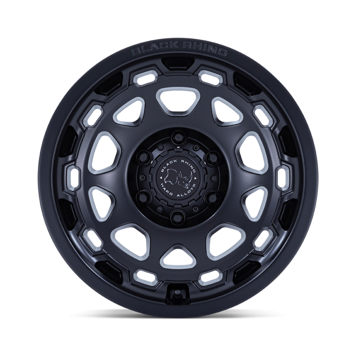 Alloy Wheel, Black Rhino BR026 CONGO, 17x8.5, ET 35, 5x114.3, 72.56, Black - EDK.ro