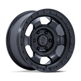 Alloy Wheel, Black Rhino BR029 TROOPER, 17x8.5, ET 25, 5x114.3, 72.56, Black - EDK.ro