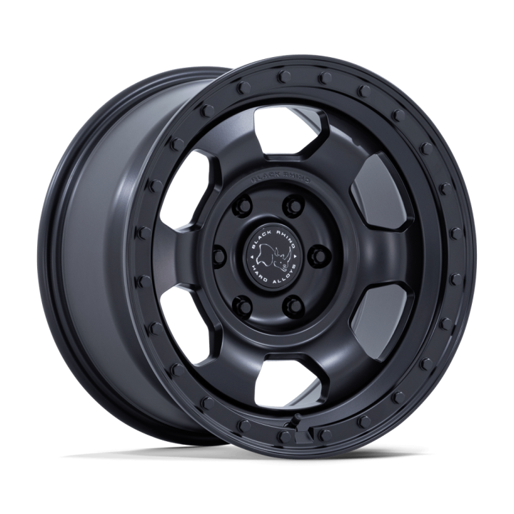 Alloy Wheel, Black Rhino BR029 TROOPER, 17x8.5, ET 25, 5x114.3, 72.56, Black - EDK.ro