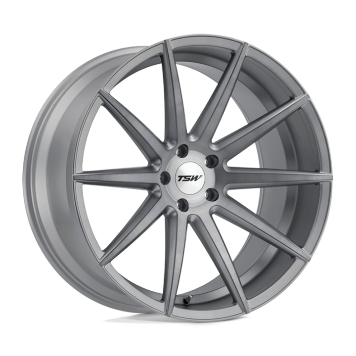 Alloy Wheel, TSW CLYPSE, 18x8.5, ET 40, 5x114.3, 76.1, Titanium - EDK.ro