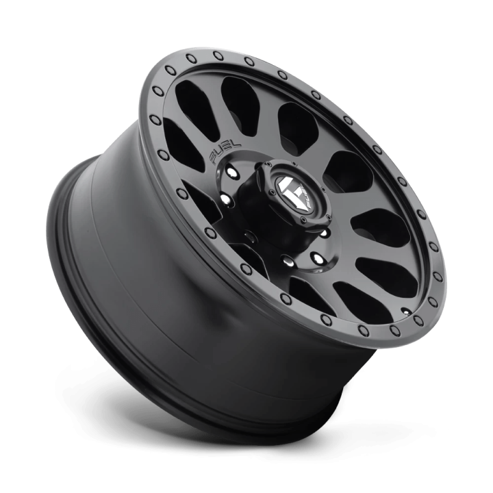 Alloy Wheel, FUEL D579 VECTOR, 16x8.0, ET 20, 5x114.3, 72.56, Black - EDK.ro
