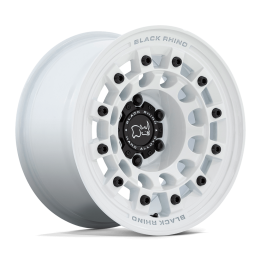 Alloy Wheel, Black Rhino FUJI, 17x8.0, ET 30, 5x114.3, 72.56, White - EDK.ro