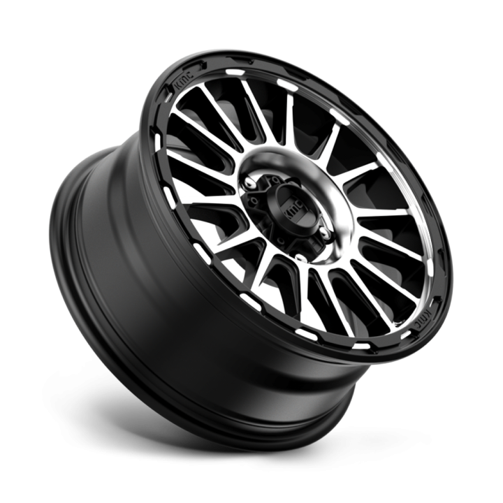 Alloy Wheel, KMC KM542 IMPACT, 16x7.0, ET 30, 5x114.3, 72.56, Black - EDK.ro