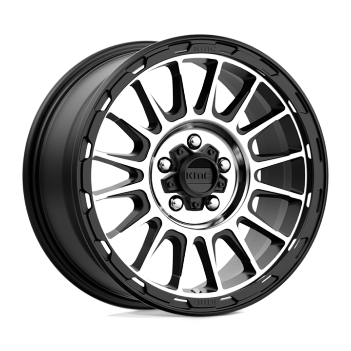 Alloy Wheel, KMC KM542 IMPACT, 17x8.0, ET 35, 5x114.3, 72.56, Black - EDK.ro