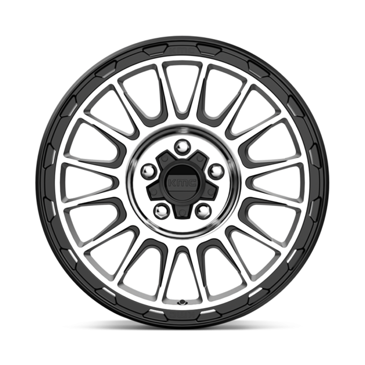Alloy Wheel, KMC KM542 IMPACT, 17x8.0, ET 35, 5x114.3, 72.56, Black - EDK.ro