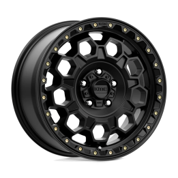 Alloy Wheel, KMC KM545 TREK, 17x8.0, ET 35, 5x114.3, 72.56, Black - EDK.ro