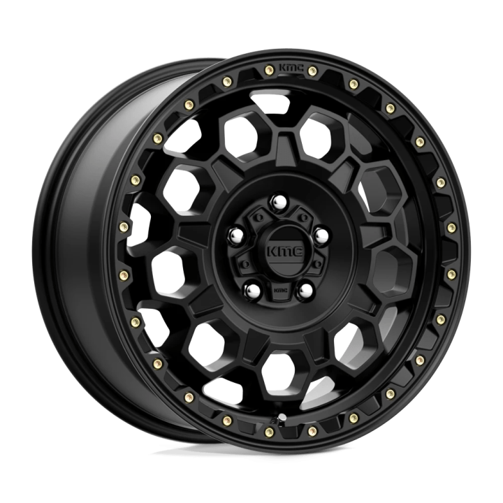 Jantă de Aluminiu, KMC KM545 TREK, 17x8.0, ET 35, 5x114.3, 72.56, Negru - EDK.ro