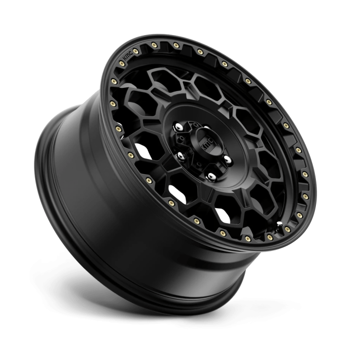 Alloy Wheel, KMC KM545 TREK, 17x8.0, ET 35, 5x114.3, 72.56, Black - EDK.ro
