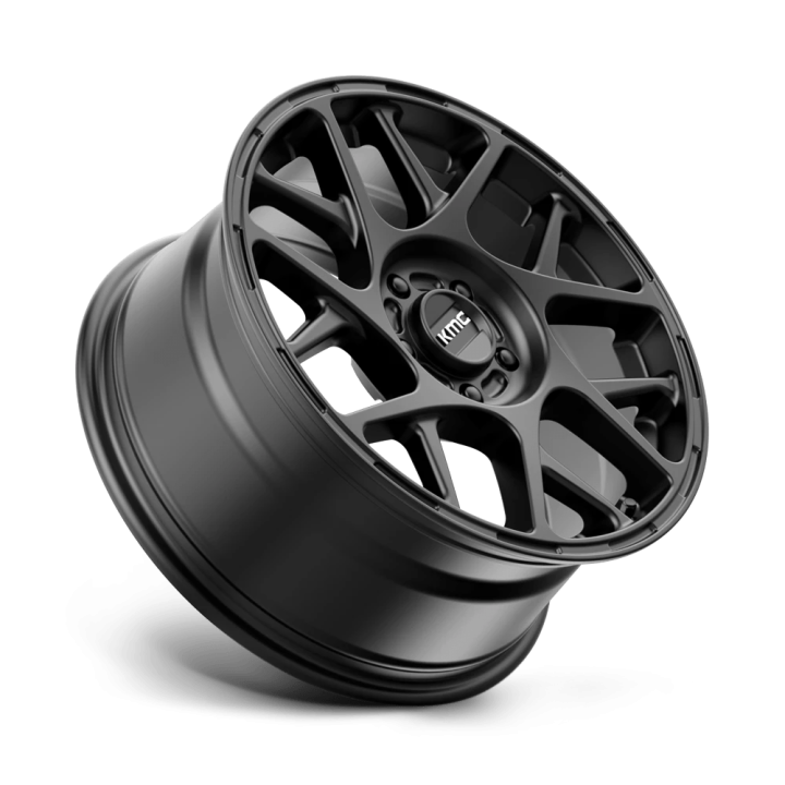 Jantă de Aluminiu, KMC KM708 BULLY, 17x8.0, ET 38, 5x114.3, 72.56, Negru - EDK.ro