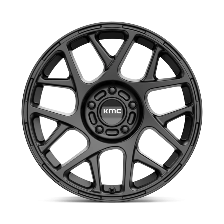 Alloy Wheel, KMC KM708 BULLY, 17x8.0, ET 38, 5x114.3, 72.56, Black - EDK.ro
