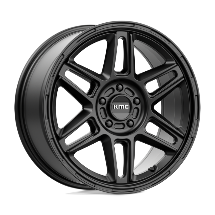 Jantă de Aluminiu, KMC KM716 NOMAD, 18x8.0, ET 38, 5x114.3, 72.56, Negru - EDK.ro
