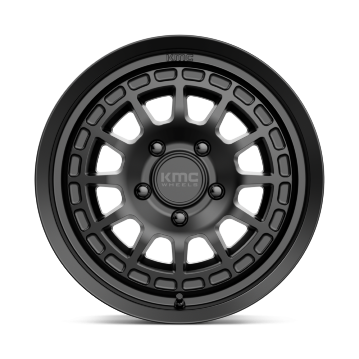 Alloy Wheel, KMC KM719 CANYON, 17x8.0, ET 35, 5x114.3, 72.56, Black - EDK.ro