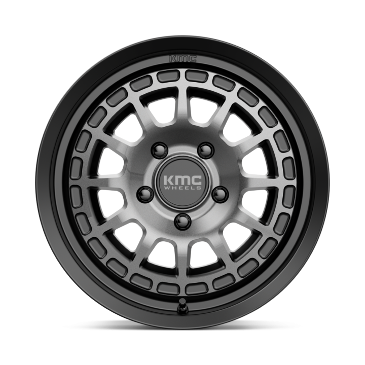 Jantă de Aluminiu, KMC KM719 CANYON, 17x8.0, ET 35, 5x114.3, 72.56, Negru - EDK.ro