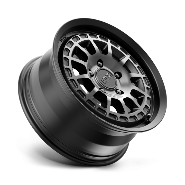 Jantă de Aluminiu, KMC KM719 CANYON, 17x8.0, ET 35, 5x114.3, 72.56, Negru - EDK.ro