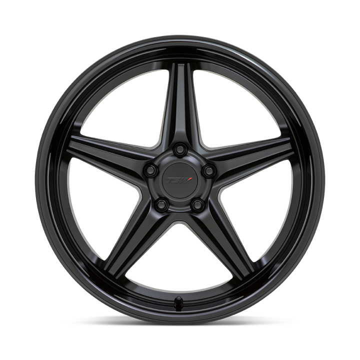 Alloy Wheel, TSW LAUNCH, 19x9.5, ET 20, 5x114.3, 76.1, Black - EDK.ro