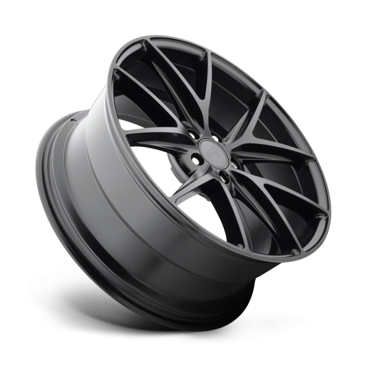 Alloy Wheel, Niche Road Wheels M117 MISANO, 18x8.0, ET 40, 5x114.3, 72.56, Black - EDK.ro