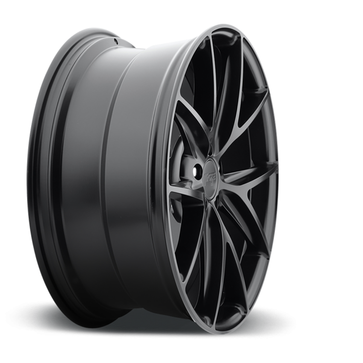 Alloy Wheel, Niche Road Wheels M117 MISANO, 19x8.5, ET 33, 5x114.3, 72.56, Black - EDK.ro