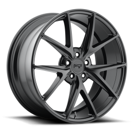 Alloy Wheel, Niche Road Wheels M117 MISANO, 20x9.0, ET 35, 5x114.3, 72.56, Black - EDK.ro