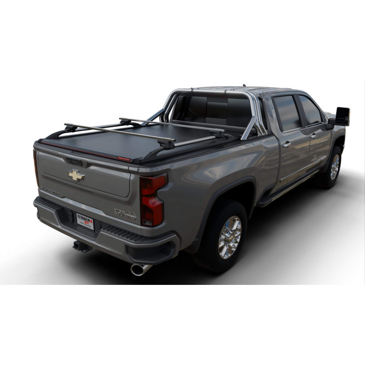 Manual Roll Top Tonneau Bed Cover, Tessera 4x4 SE, Chevrolet Silverado 2500 Bed Length 8.2 Feet 2020 - Present - EDK.ro