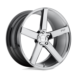 Jantă de Aluminiu, Niche Road Wheels M132 MILAN, 19x8.5, ET 35, 5x114.3, 72.56, Crom - EDK.ro