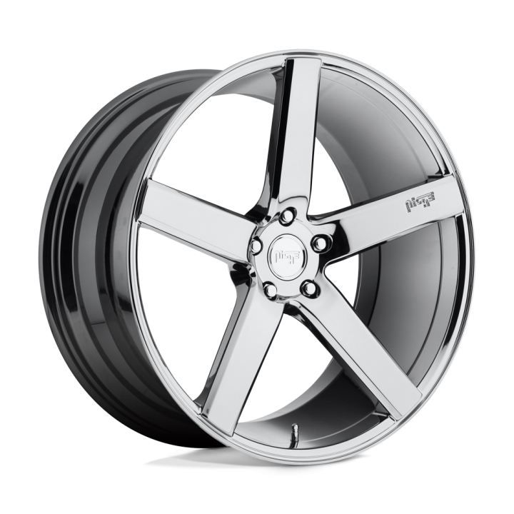Jantă de Aluminiu, Niche Road Wheels M132 MILAN, 20x8.5, ET 35, 5x114.3, 72.56, Crom - EDK.ro