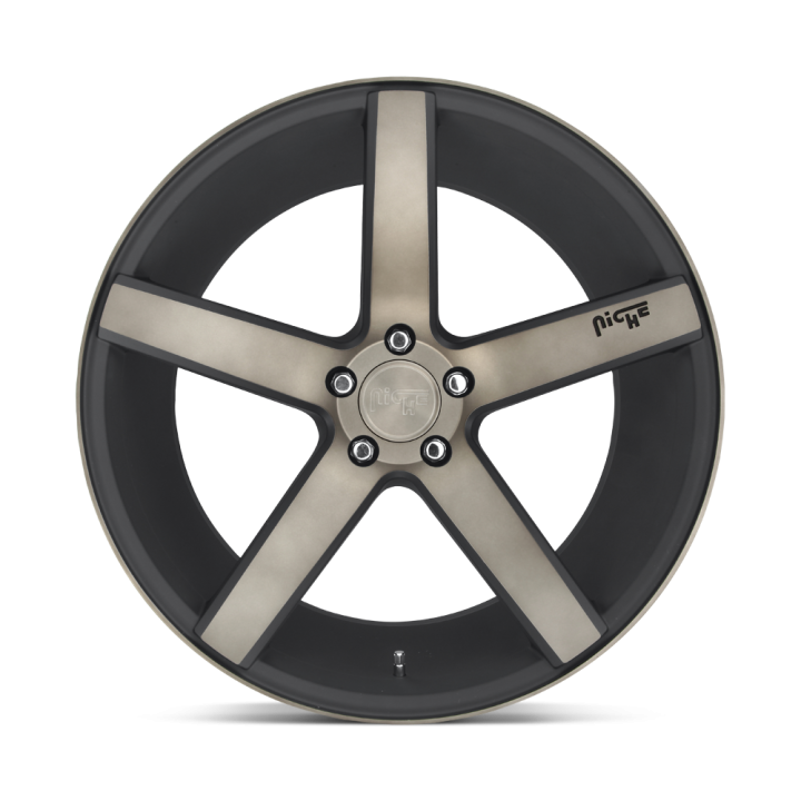Jantă de Aluminiu, Niche Road Wheels M134 MILAN, 20x8.5, ET 35, 5x114.3, 72.56, Negru - EDK.ro