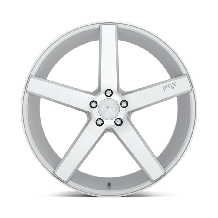 Alloy Wheel, Niche Road Wheels M135 MILAN, 19x8.5, ET 35, 5x114.3, 72.56, Silver - EDK.ro