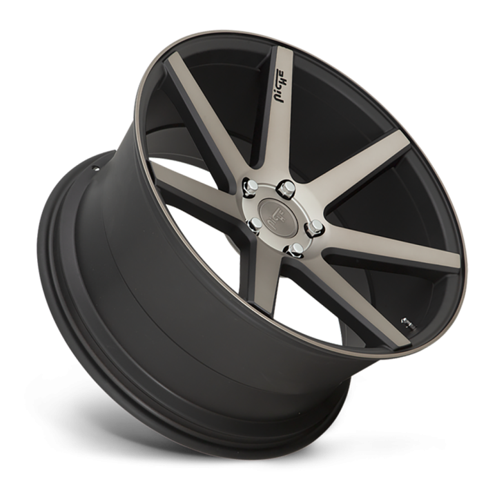 Alloy Wheel, Niche Road Wheels M150 VERONA, 20x9.0, ET 35, 5x114.3, 72.56, Black - EDK.ro