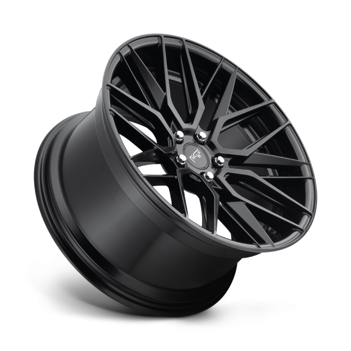 Alloy Wheel, Niche Road Wheels M190 GAMMA, 18x8.0, ET 40, 5x114.3, 72.56, Black - EDK.ro