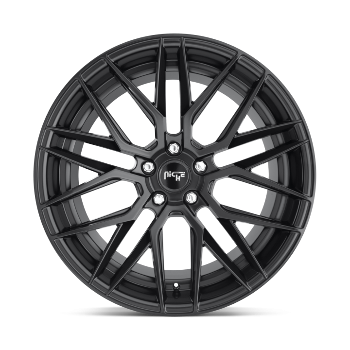 Alloy Wheel, Niche Road Wheels M190 GAMMA, 18x8.0, ET 40, 5x114.3, 72.56, Black - EDK.ro