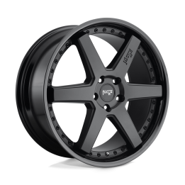 Alloy Wheel, Niche Road Wheels M192 ALTAIR, 18x8.5, ET 35, 5x114.3, 72.56, Black - EDK.ro