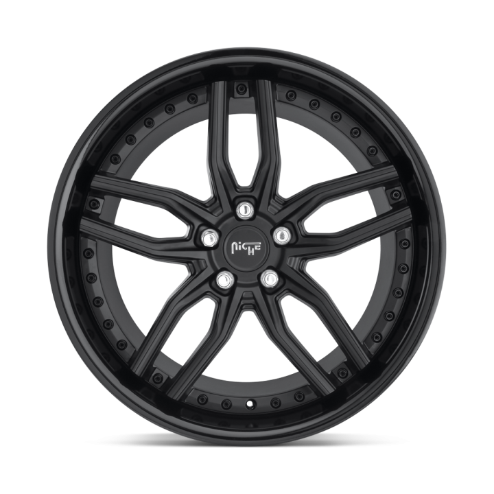 Jantă de Aluminiu, Niche Road Wheels M194 METHOS, 19x8.5, ET 35, 5x114.3, 72.56, Negru - EDK.ro