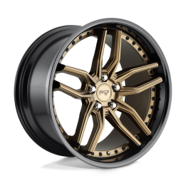 Alloy Wheel, Niche Road Wheels M195 METHOS, 19x8.5, ET 35, 5x114.3, 72.56, Black - EDK.ro