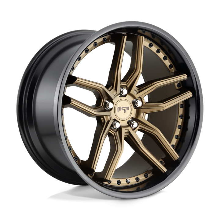 Alloy Wheel, Niche Road Wheels M195 METHOS, 20x9.0, ET 35, 5x114.3, 72.56, Black - EDK.ro