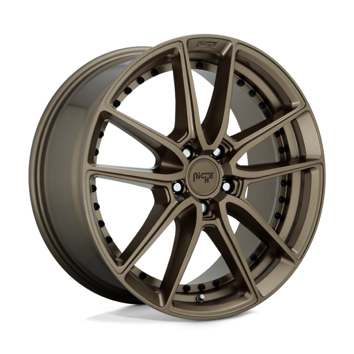 Alloy Wheel, Niche Road Wheels M222 DFS, 18x8.0, ET 30, 5x114.3, 72.56, Bronze - EDK.ro