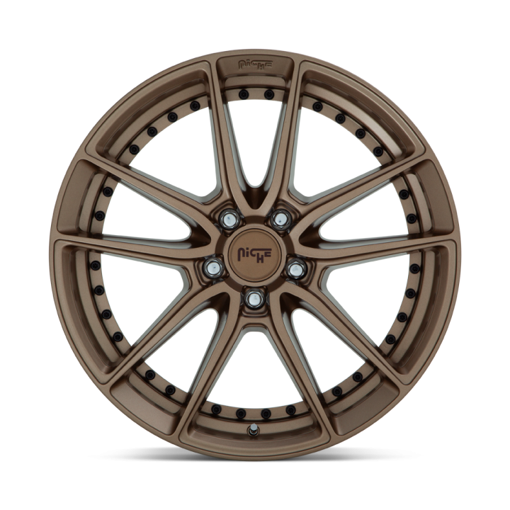 Alloy Wheel, Niche Road Wheels M222 DFS, 18x8.0, ET 30, 5x114.3, 72.56, Bronze - EDK.ro