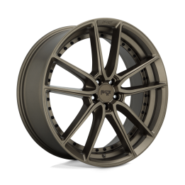 Jantă de Aluminiu, Niche Road Wheels M222 DFS, 22x9.0, ET 38, 5x114.3, 72.56, Bronz - EDK.ro