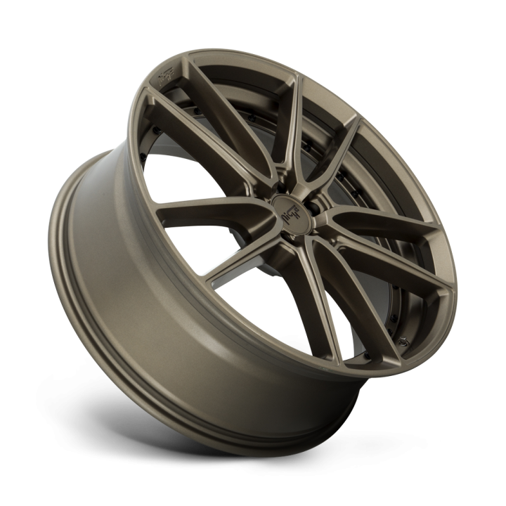 Jantă de Aluminiu, Niche Road Wheels M222 DFS, 22x9.0, ET 38, 5x114.3, 72.56, Bronz - EDK.ro