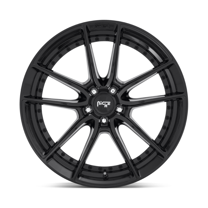 Alloy Wheel, Niche Road Wheels M223 DFS, 17x8.0, ET 40, 5x114.3, 72.56, Black - EDK.ro